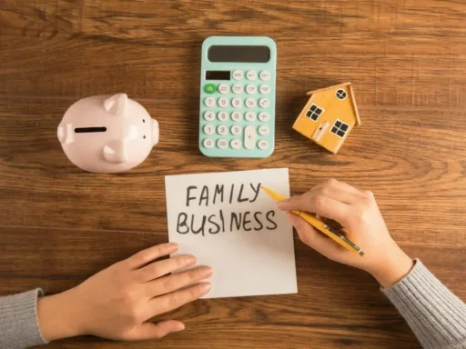 Cálculo de un presupuesto familiar con gráficos